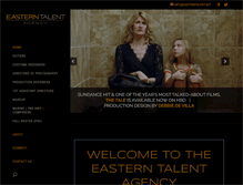 Tablet Screenshot of easterntalent.net